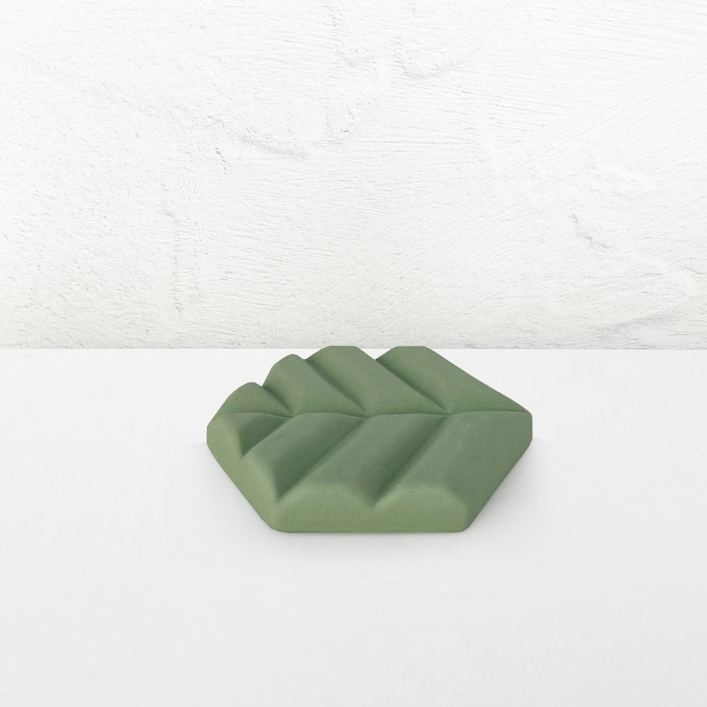 JABONERA DE CERÁMICA HEXAGONAL