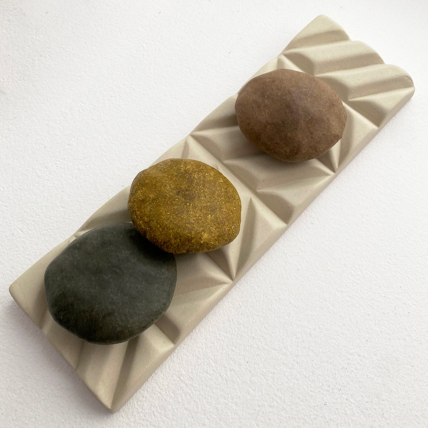 JABONERA DE CERAMICA RECTANGULAR